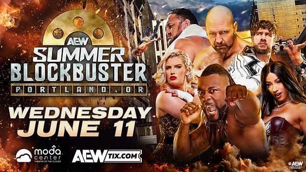 AEW SummerBlockBuster Dynamite + Collision 6/11/25 – 11th June 2025 live Online show HD